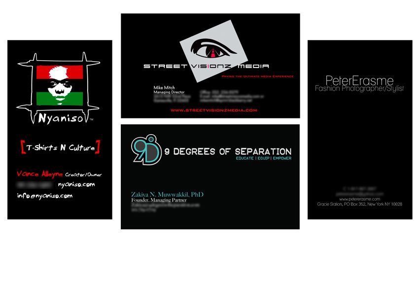 Various Business Cards