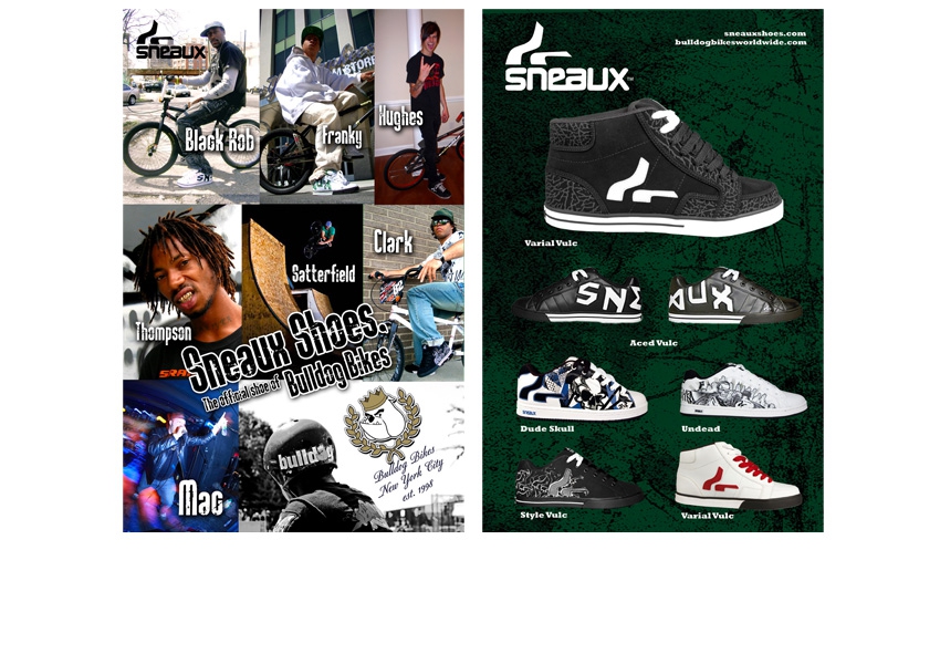 Bulldog Bikes Sneaux Poster/Flyer