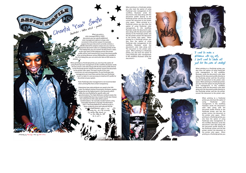 Prototype Magazine Layout